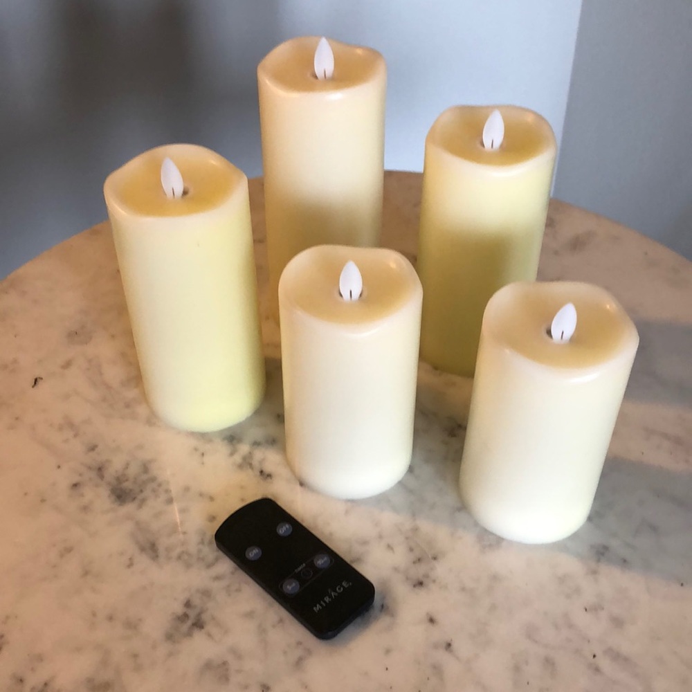 Mirage 5-piece LED Candles